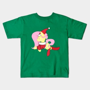 Flutter Santa Kids T-Shirt